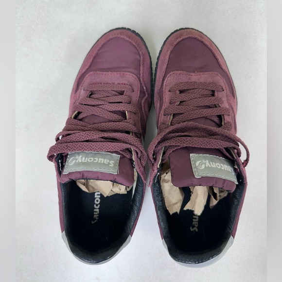 Saucony Shoes - Saucony Maroon Athletic Shoes Women’s 7